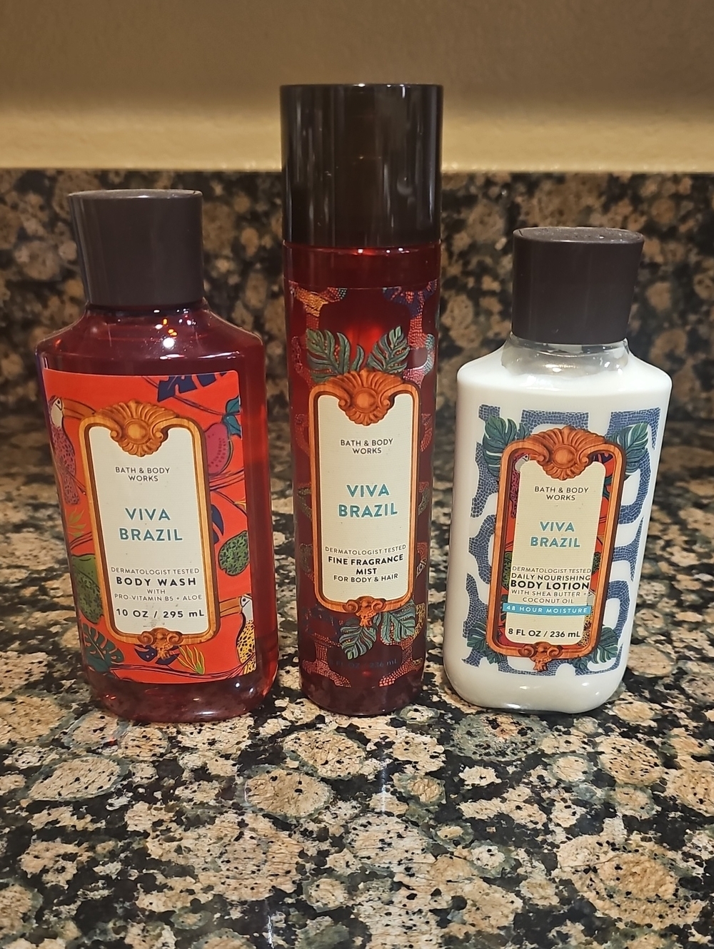 Bath & Body Works Viva Brazil Fragrance Bundle